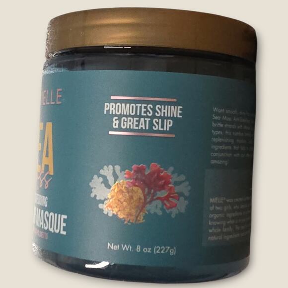 Mielle Sea Moss Anti-Shedding Gel Hair Masque W/ Saw Palmetto (6 Pack 8oz each) - Picture 3 of 5